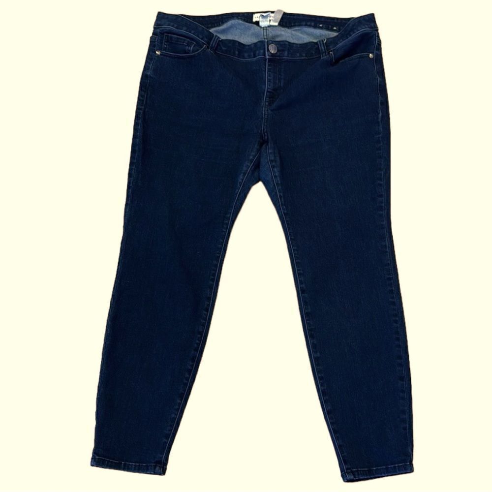 Lane Bryant Flex Magic Waistband Deluxe Fit Low Rise Skinny Jeans Size 22